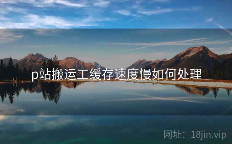 p站搬运工缓存速度慢如何处理