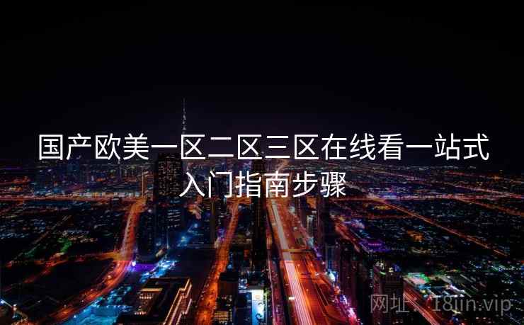 国产欧美一区二区三区在线看一站式入门指南步骤