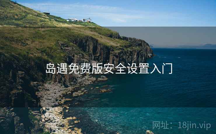 岛遇免费版安全设置入门