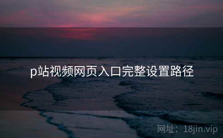 p站视频网页入口完整设置路径